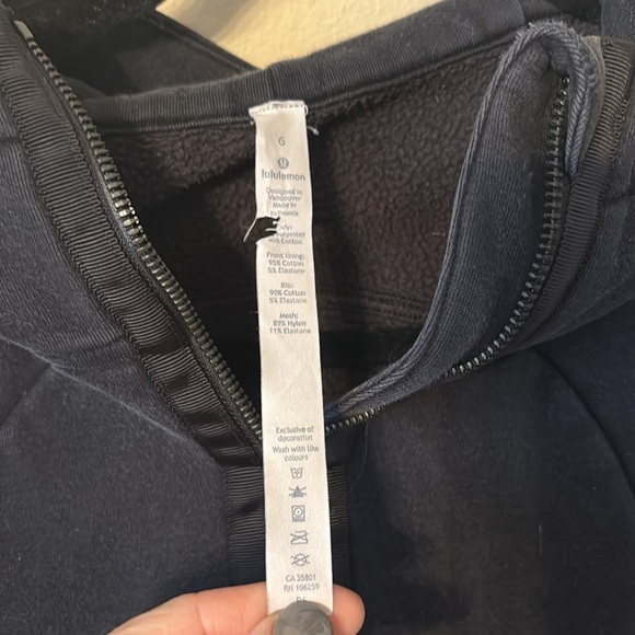 Lululemon Light as Warmth Zip Front Scuba Hoodie - Picture 2 of 7